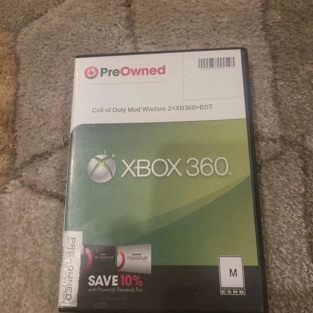 Xbox 360 Call Of Duty Mod Warfare 2